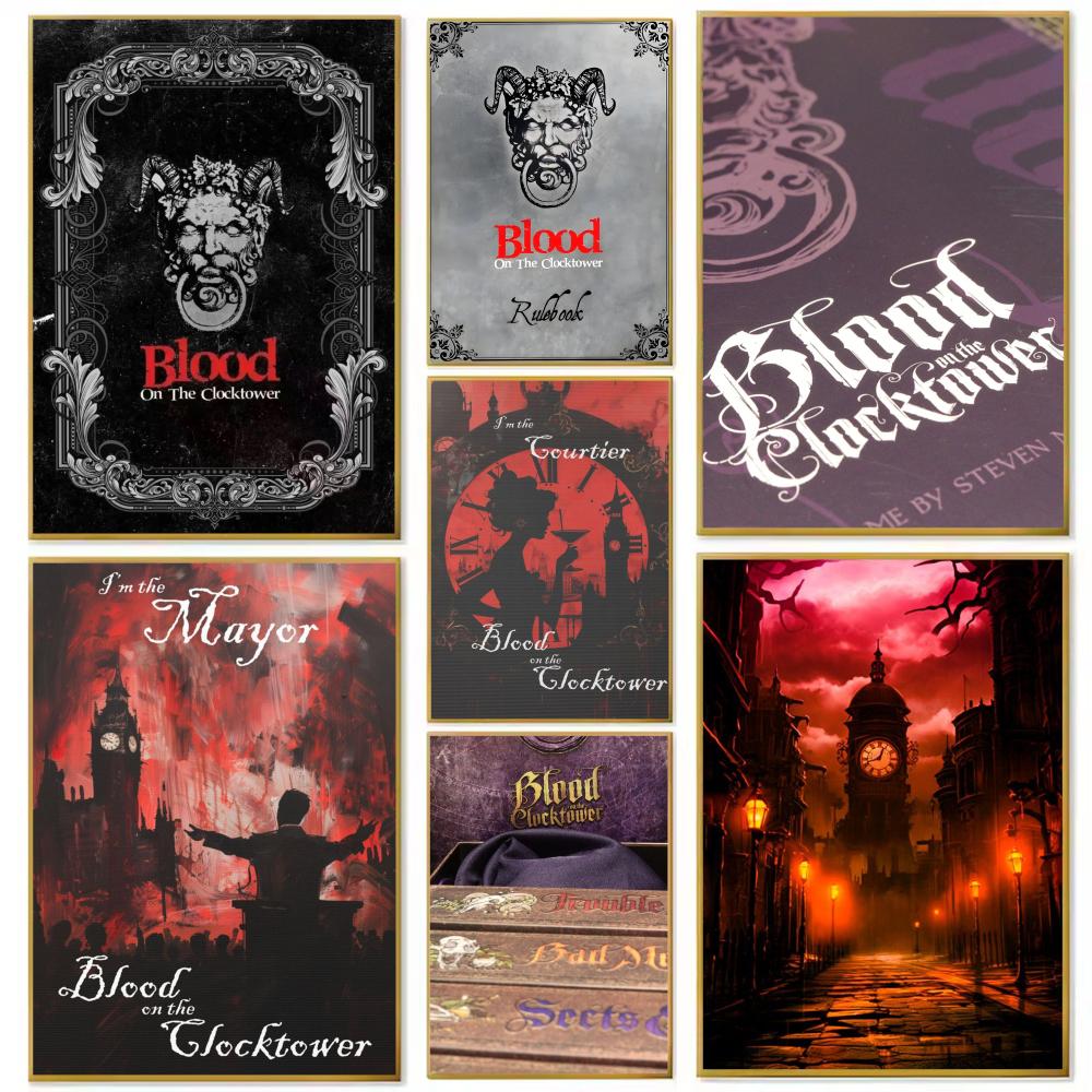 Board Game Live - Póster de juego de mesa Blood
