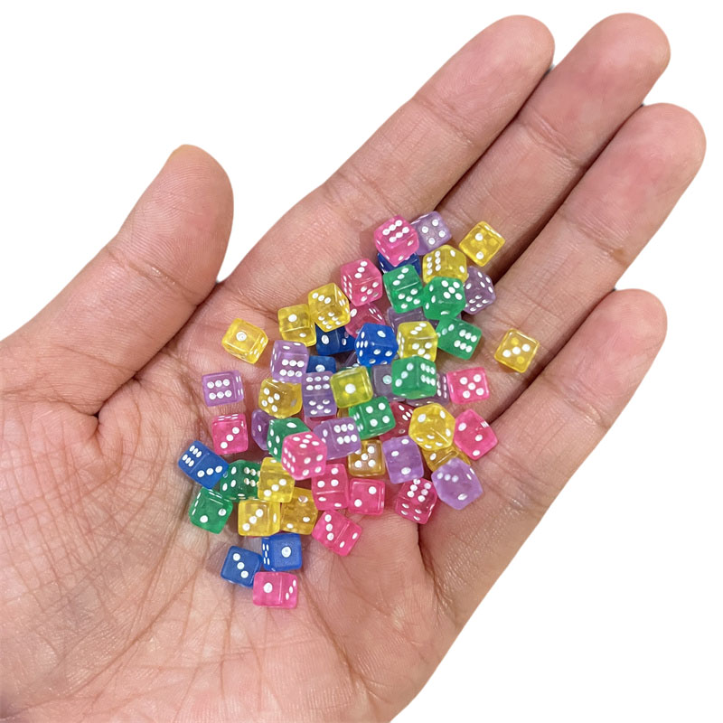 Board Game Catan - 6 colores 100 Uds 5mm transparente