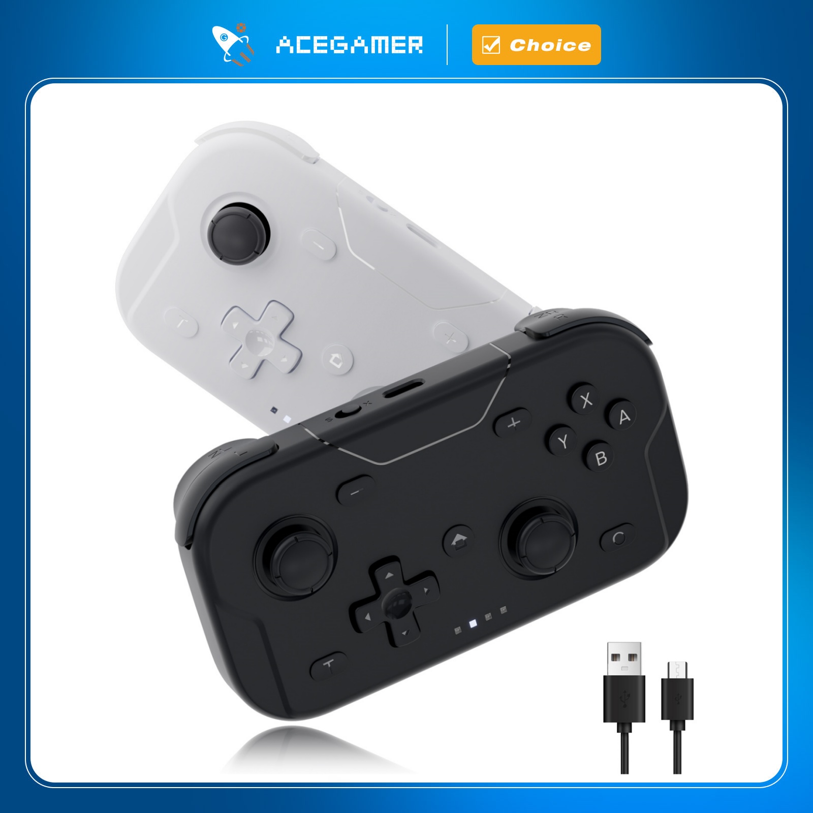 Board Game Android - AceGamer-controlador de juego de bolsillo, Joysticks