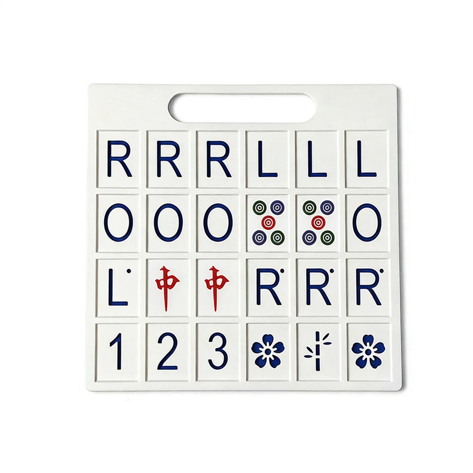 Strategy Board Game - Tablero de Mahjong Individual con 24