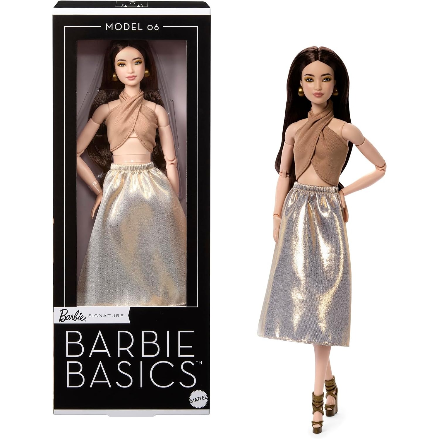 Mattel Toy Barbie - Muñeca Articulada Barbie Basics Original Mattel