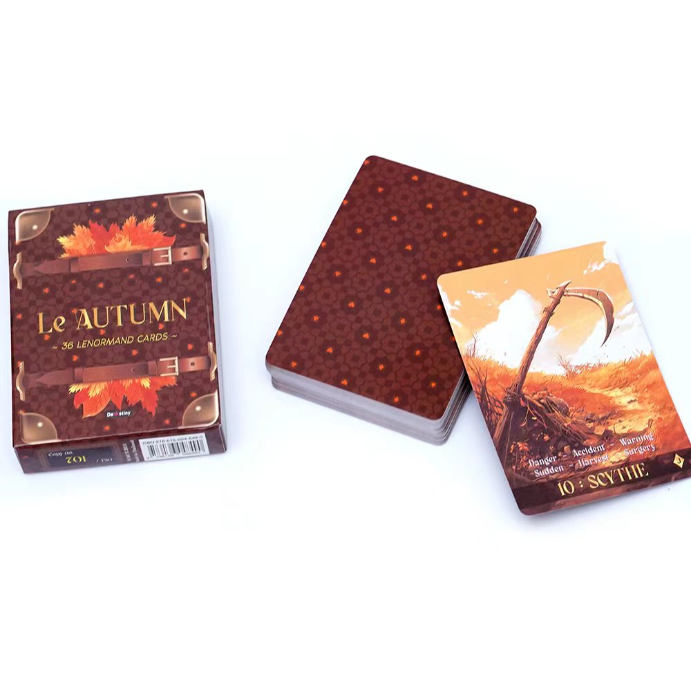 Lenormand- baraja de Tarot Le  - Board Game Of Life reseña y precio