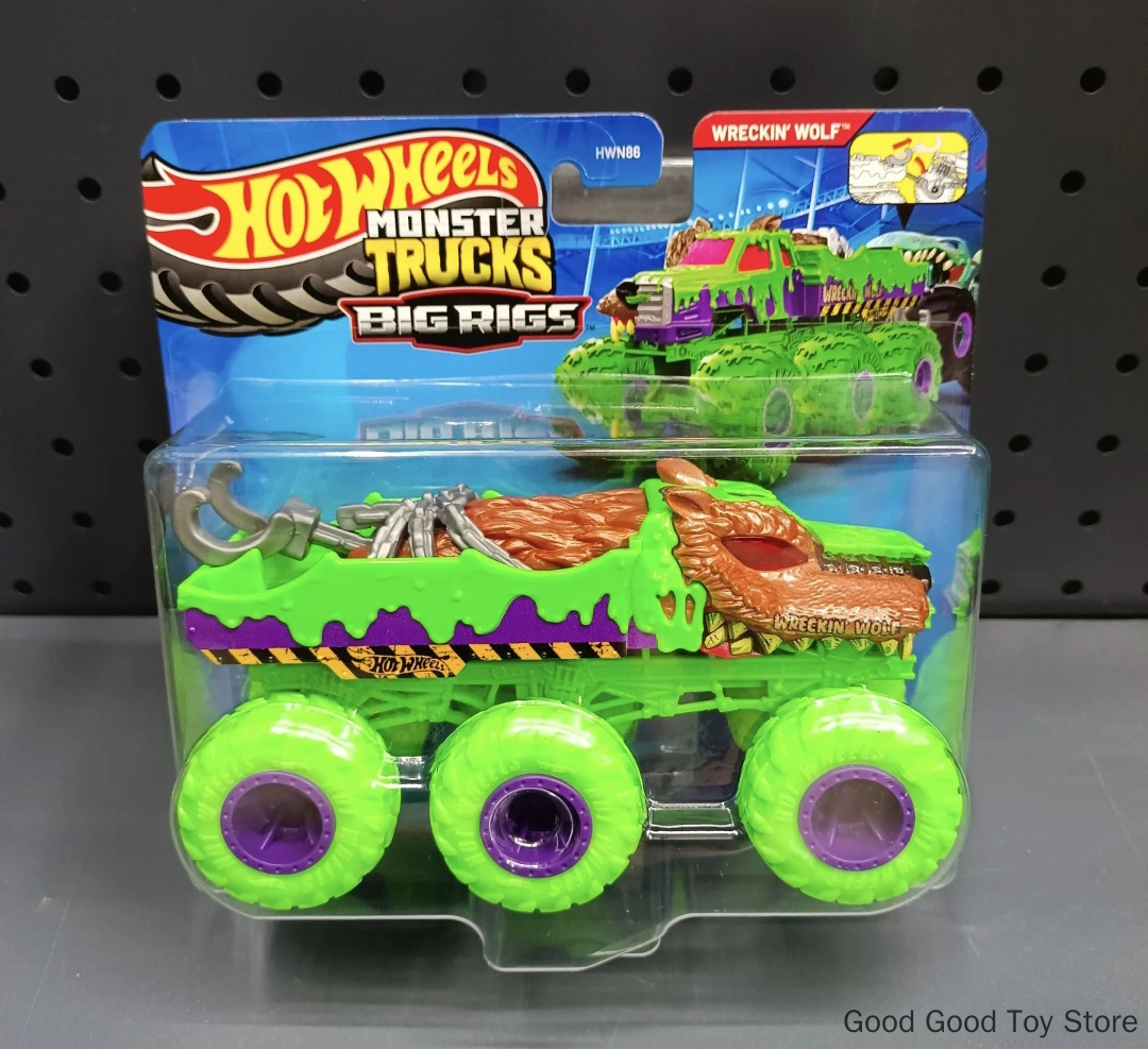 Hot Wheels Mega Wreckin Wolf S - Hot Wheels Car Monster Trucks reseña y precio