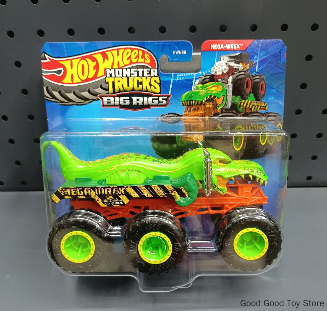 Hot Wheels Mega Wreckin Wolf S - Hot Wheels Car Monster Trucks reseña y precio