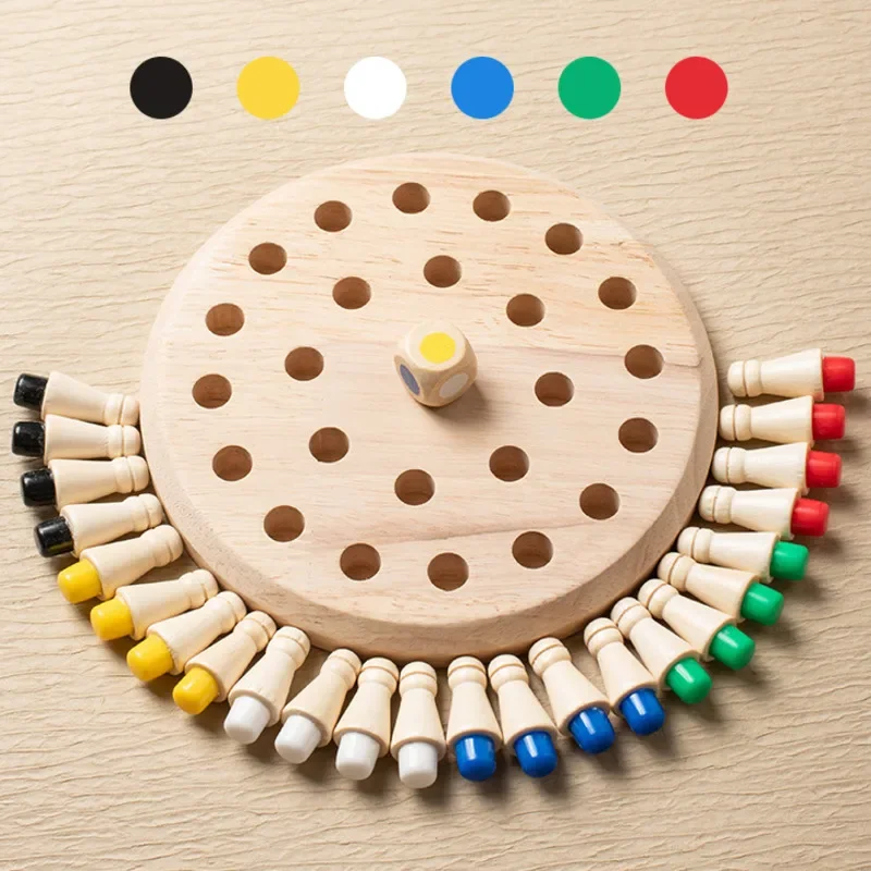 Juego de Memoria de Madera, 1  - Board Game Of Life reseña y precio